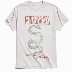 Urban outfitters Large Nirvana short sleeve tee